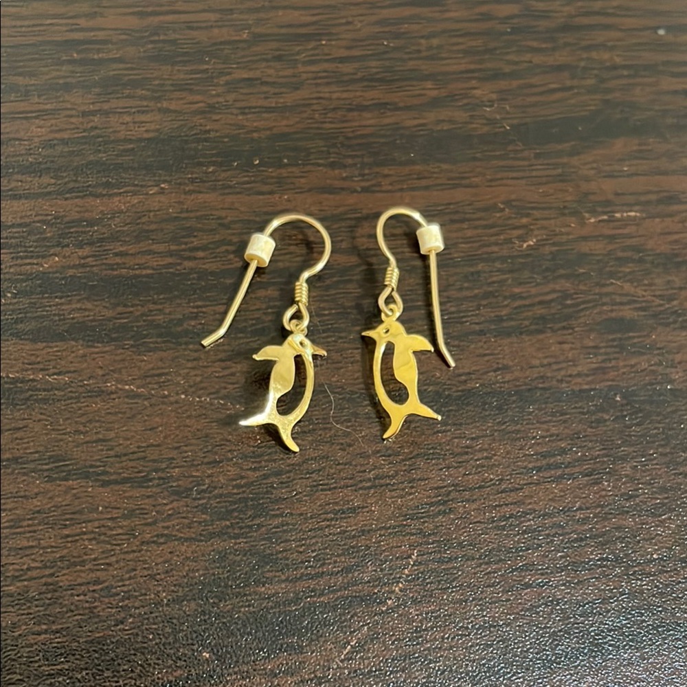 Vintage Wild Bryde brand Penguin earrings
